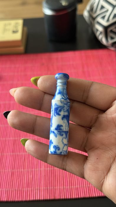 Cachimbo pequeno vintage cerâmica