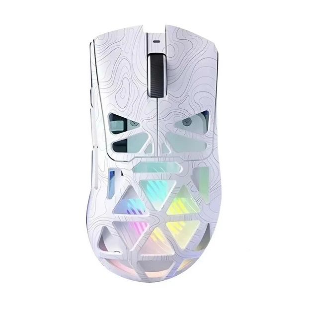 Хіт продажів! Мишка AULA SC620 Black White RGB | PAW 3311 | 67G | 1000Hz |