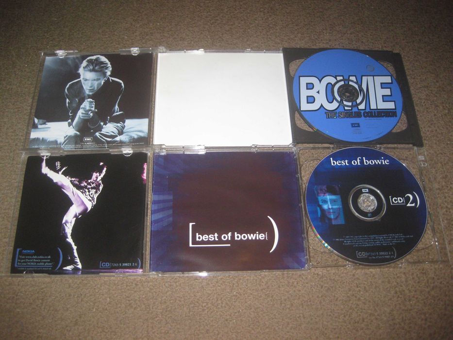 9 CDs do "David Bowie"