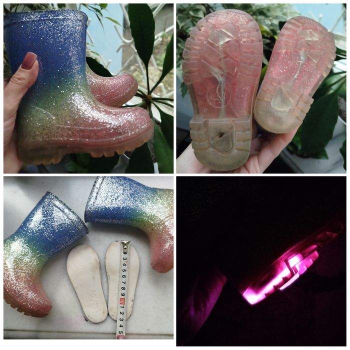 резинові сапожки 23 і 25 рр