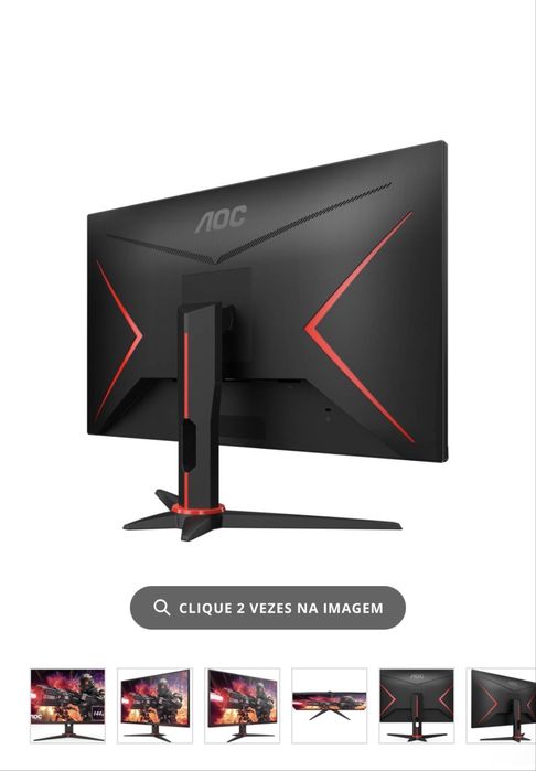 Monitor Aoc 114hz gaming OPORTUNIDADE