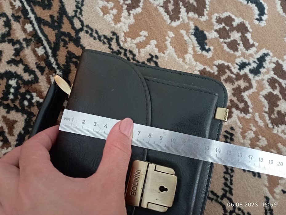 Барсетка шкіряна чоловіча Bolinni