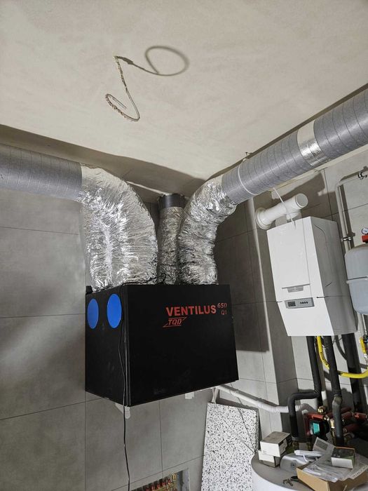 Rekuperacja, wentylacja - montaż