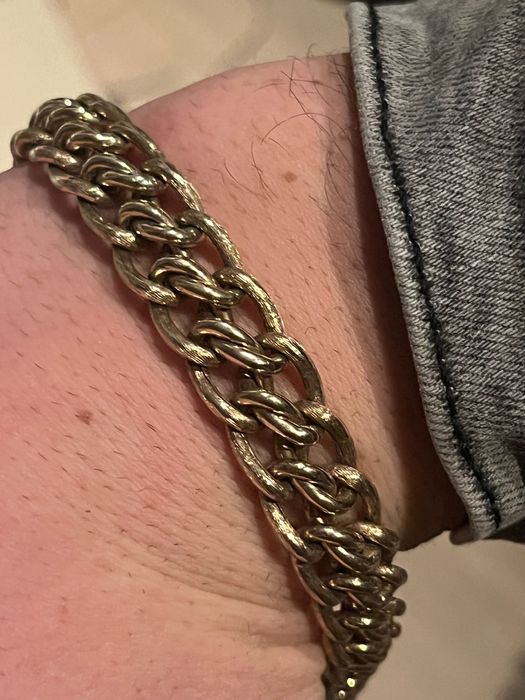 Bransoletka złoto 585 waga : 35gr cena za gram .