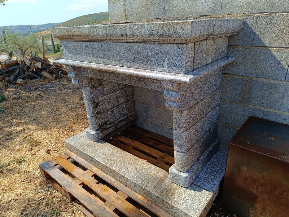 Lareira de granito