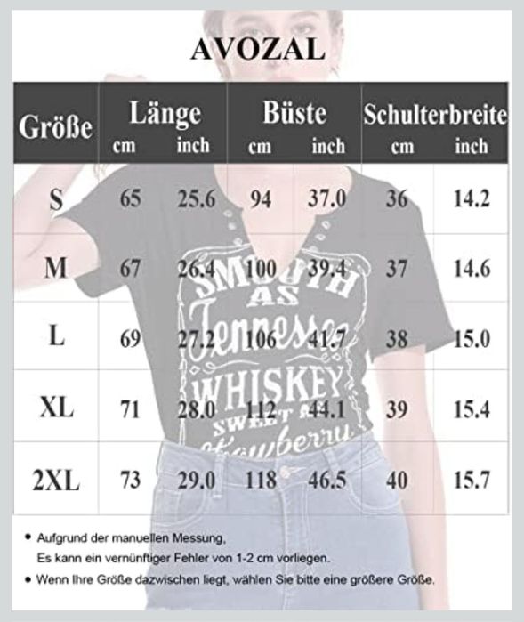 AVOZAL Bluzka damska na lato
