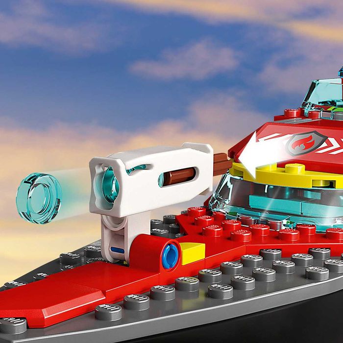 LEGO CITY 60373 ŁÓDŹ strażacka klocki