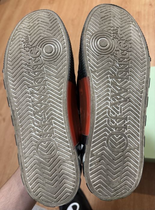 Кроссовки-кеды off white