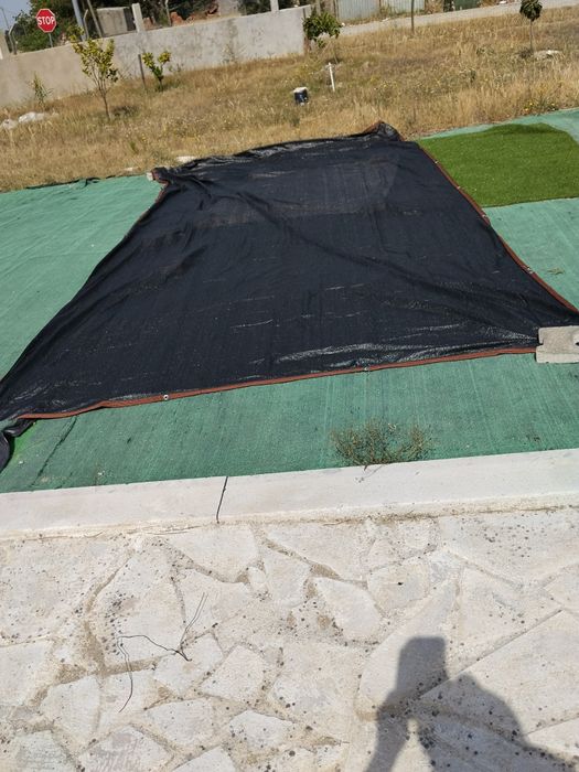 Toldo rede de sombra com 3x6