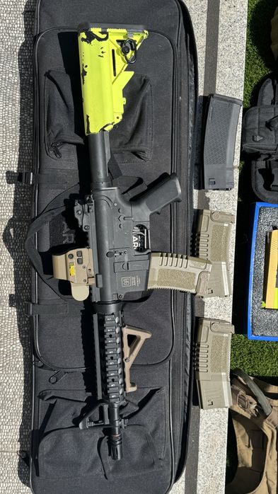 Equipamento de airsoft