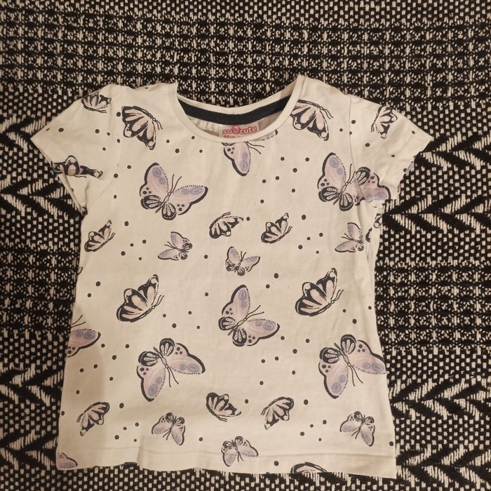 Zestaw koszulek dla dziewczynki rozmiar 80