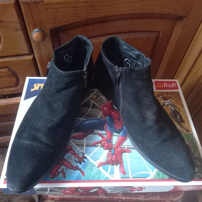 Ботинки осень/еврозима Carlo Delari, замша , к19 мо