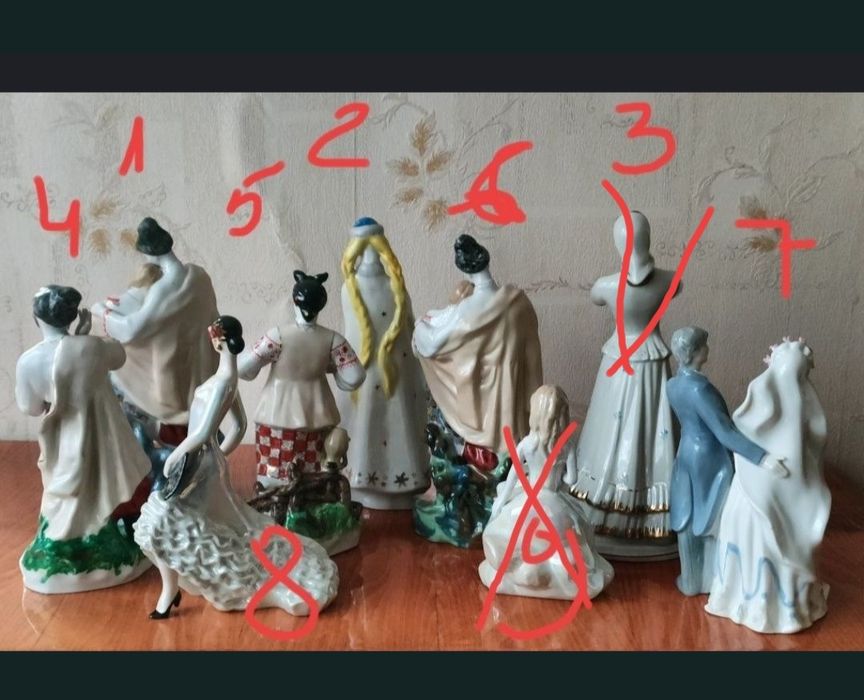 Статуэтка фарфор СССР.