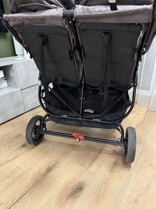 Wózek podwójny Valco snap duo szary