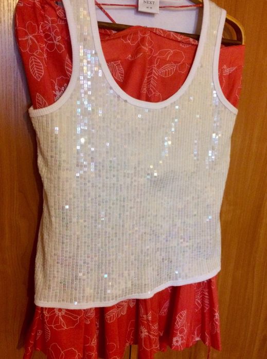 Женская летняя юбка 100% хлопок Лондон UK 18