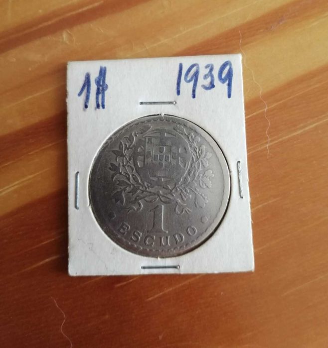 Moeda 1 Escudo - 1939 - MBC