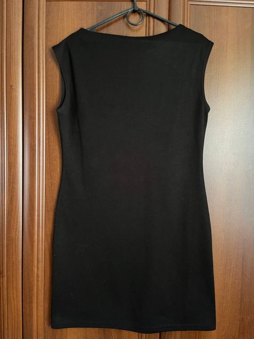 Плаття чорне бавовняне