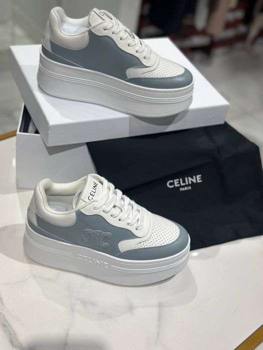 Sneakersy Celine skórzane