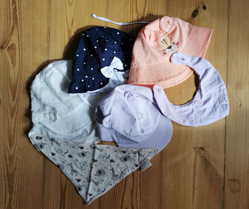 Zestaw, paka ubrań dla dziewczynki rozmiar 80