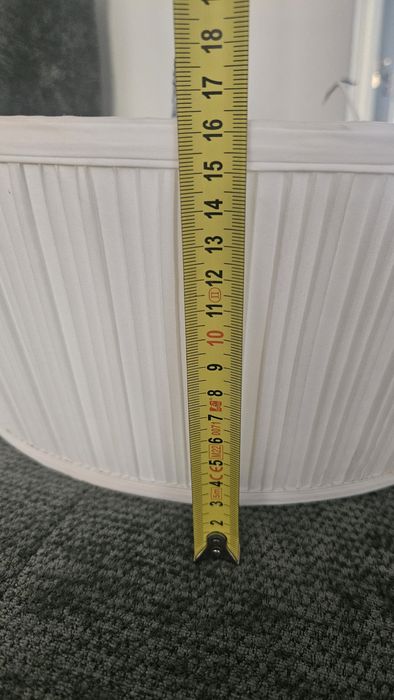 Lampa sufitowa IKEA ÅRSTID 46 cm – biały plafon