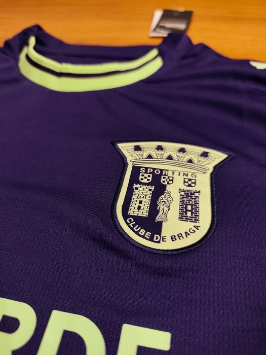 Camisolas alternativa roxa SC Braga 25/26