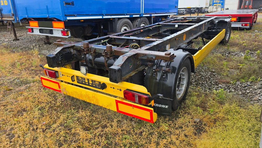 Krone Zł Netto Przyczepa Krone Bdf Jumbo  Możliwość Transportu