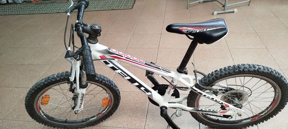 Bicicleta Juvenil / Criança Telly Apollon 20" com Mudanças e Suspensão