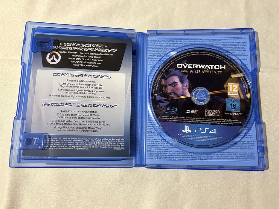 Jogo Overwatch para ps4