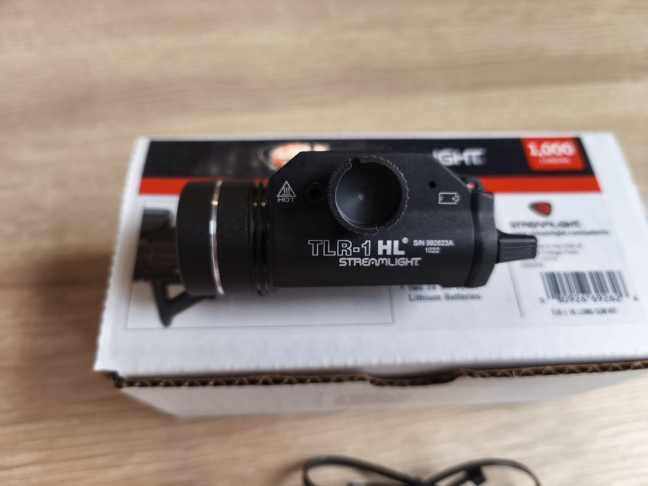 Streamlight TLR-1 HL Long Gun Black, latarka na broń długą, 1000 lm