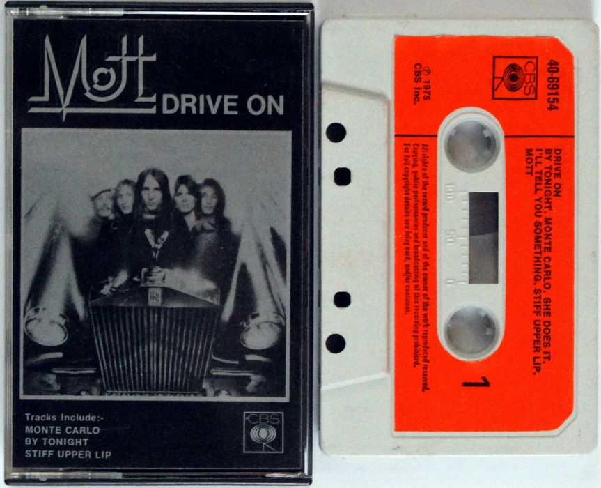 Mott - Drive On (UK) MC I Wydanie 1975r. s.BDB