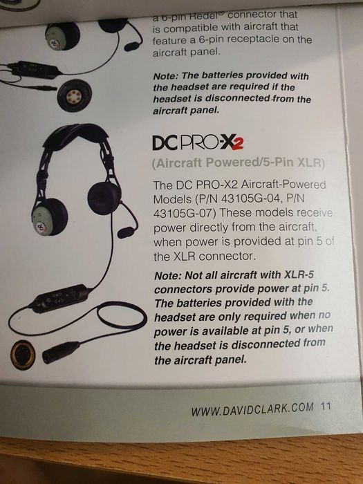 <Tom様>David Clark DC PRO-X2 David Clark DC PRO-X2 Headset | BuckerBook