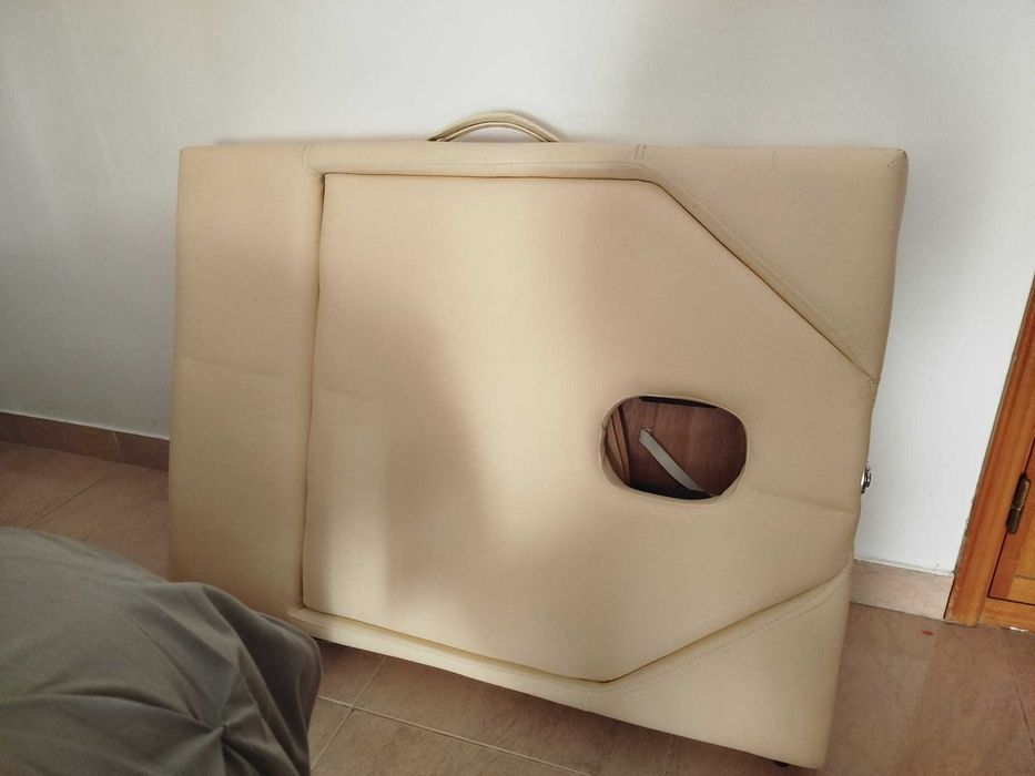 Cama portátil massagem
