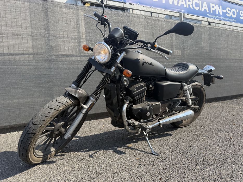 Junak m11 cafe 125ccm chopper/cruiser V2 dwucylindrowy 2018 niski przebieg