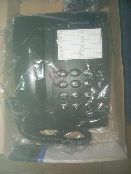 Telefone fixo a funcionar e em estado novo