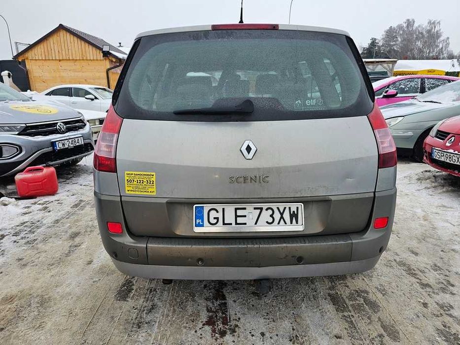 Renault Megane Scenic 2004r/7osobowy/1.6benzyna/PT listopad/113KM