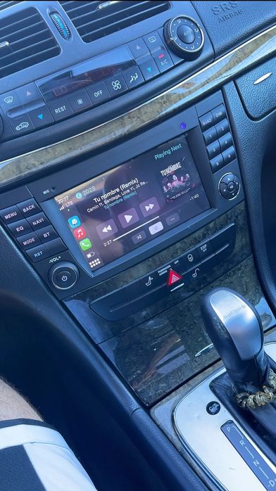 Rádio Android 14 com o Mercedes W211/CLS (Novo)