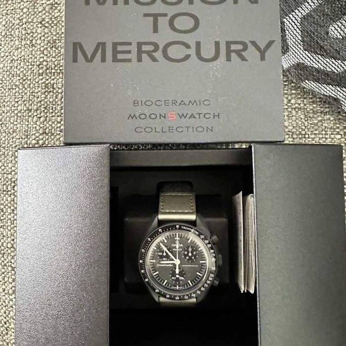 Omega x Swatch SO33A100 - Mercury Mission. Design Inspirowany Kosmosem