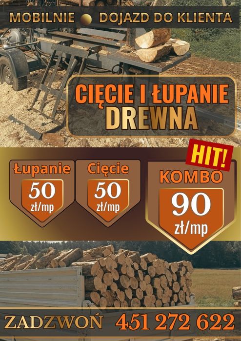 Cięcie i łapanie drewna
