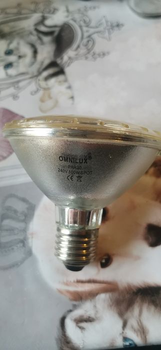 Żarówka promiennik 100 W używana