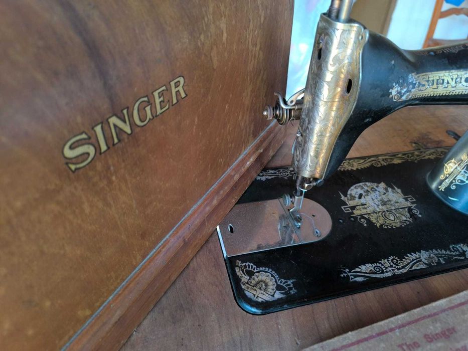 Máquina Singer para coser Nº 15  Ano 1926
