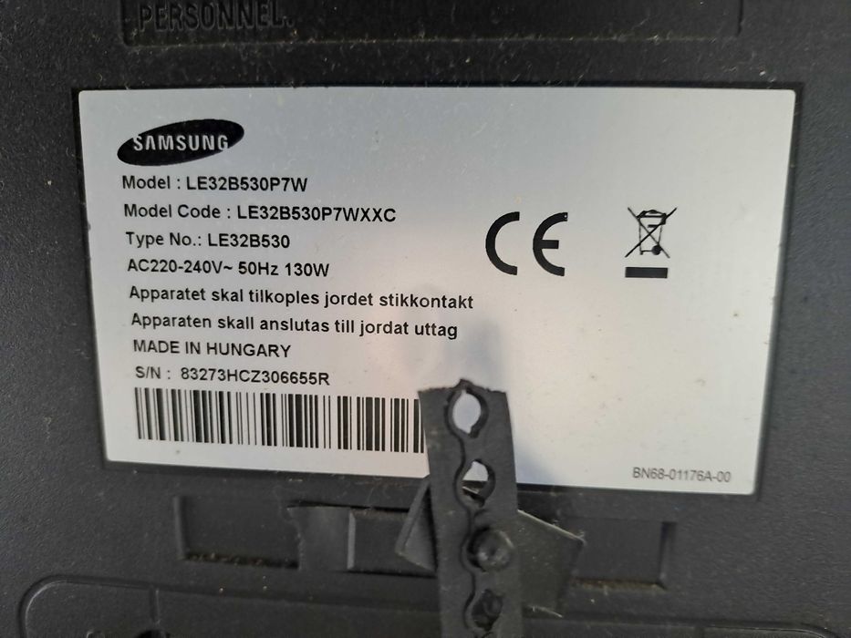 Televisor Samsung para peças