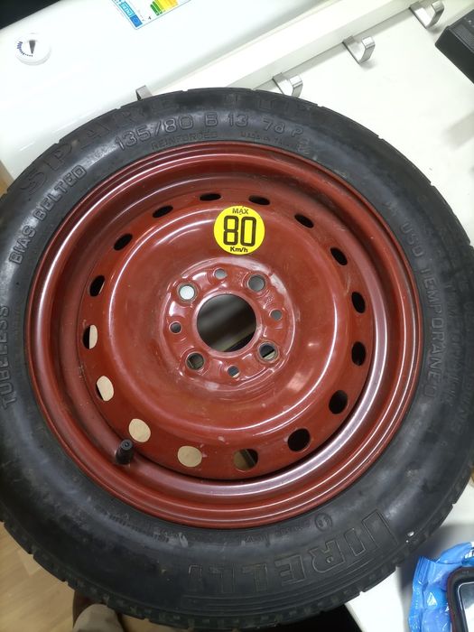 Pneu suplente FIAT com jante, novo