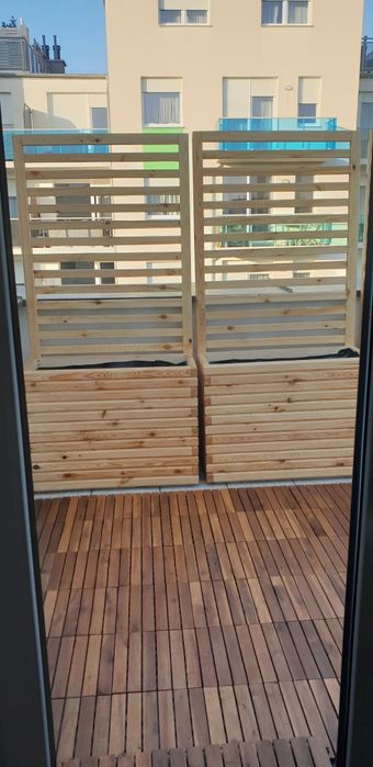 Wykończenie wyposażenie tarasów balkonów