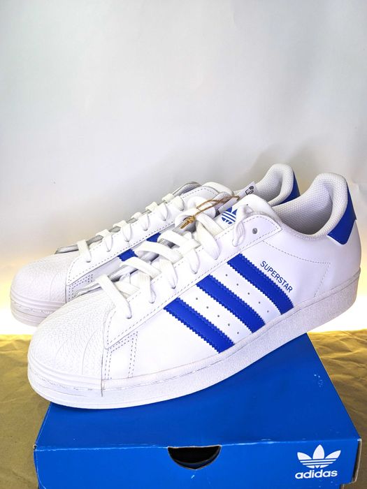 Superstar adidas білі літні кросівки EU 44,5 (28 см)., оригінал нові