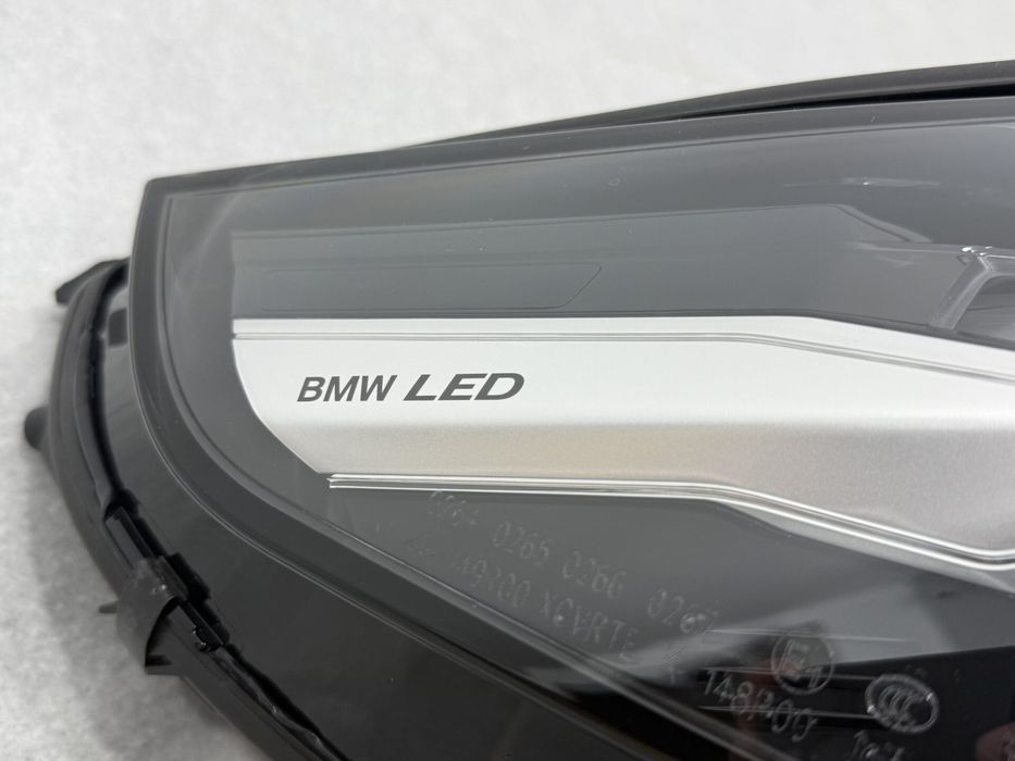 Фари  BMW 5 G60 G61 G90 2023+ фары БМВ Г60 напис "BMW LED" з блоками, комплектні, фари бмв Артикул:  DRC9091-26