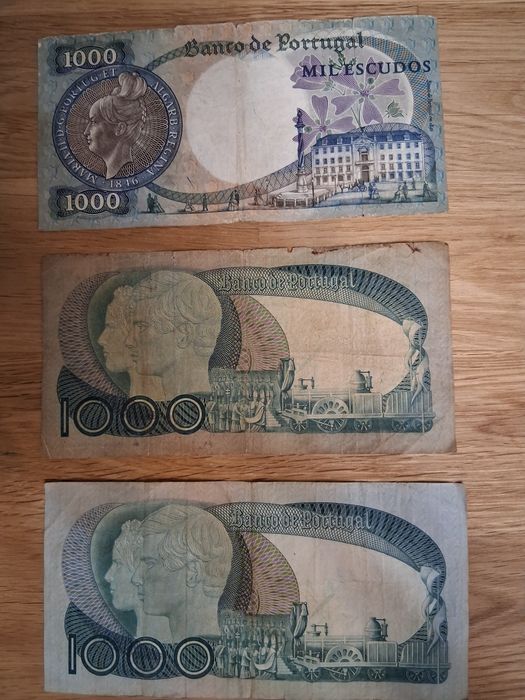 Notas escudo portuguesas