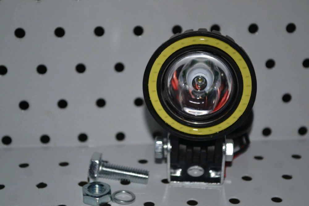 Светодиодная LED-фара 10W 12V "Ангел глаз"