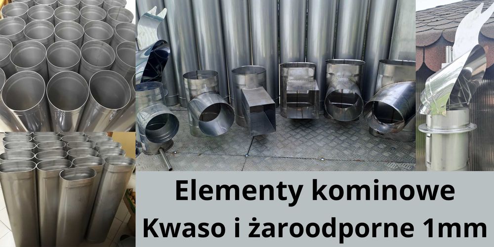 Wkłady kominowe-Kominy-Uszczelnianie komina,krzywe,załamane, trudne
