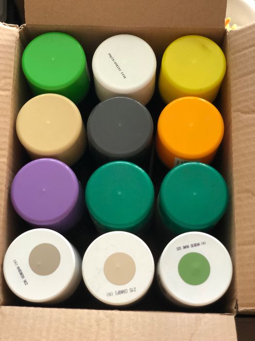 Продам аерозолі номерні по закупці(металік, не металік)