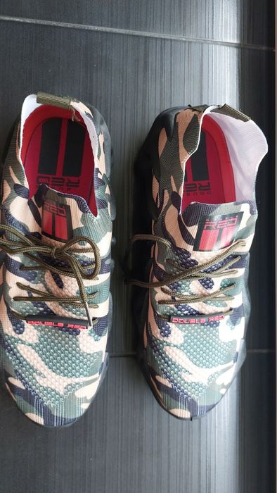 Buty firmy DOUBLE RED model EXTREMO camo green rozm.45 -OKAZJA-